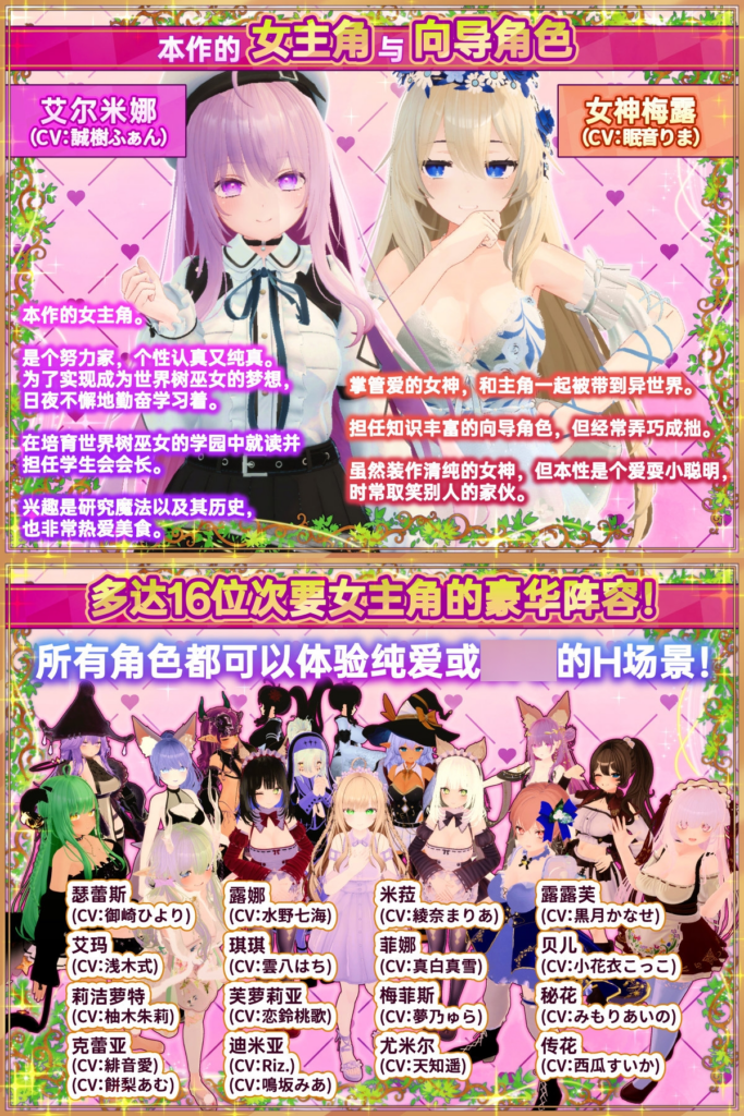 图片[7]-【3D互动/全动态】异世界树的巫女～用魔法触摸尽情做色色的事～ ISExKAI MAIDEN～Osawari H as you like in another world～官方中文步兵版【PC/4.34G】3352-牛牛资源库